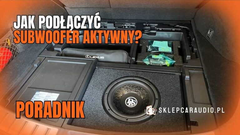 Jak podłączyć subwoofer aktywny